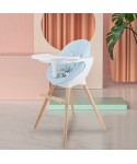 baby wooden feeding table child baby safety high chair seat foldable sitter eating dining chair