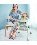 2022 Purorigin Multi-functional folding highchair seat feeding portable high chair for baby child dining chair multifunctional